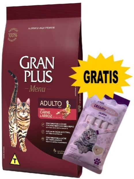 Gran plus adulto de carne de 10kg