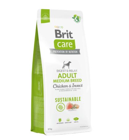 Brit Care Sustainable Adult Medium Breed 12kg
