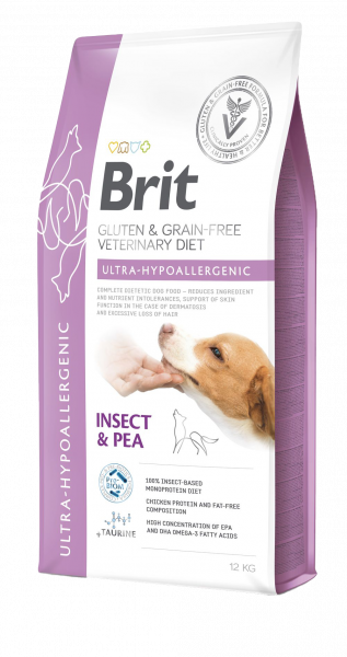 BRIT ULTRA-HYPOALLERGENIC DE 12KG