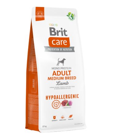 BRIT CARE ADULT MEDIUM BREED L&R 12kg