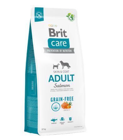 BRIT CARE GF ADULT SALMON  12kg