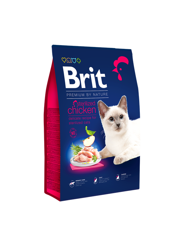 BRIT PREMIUM CAT STERILIZED 8kg BRIT PREMIUM CAT STERILIZED 8kg