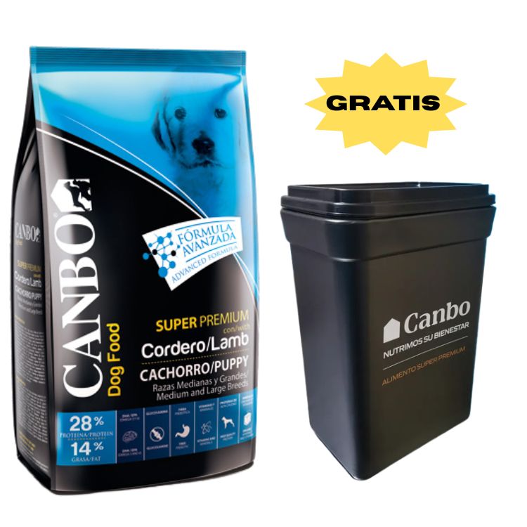 canbo cachorro raza medianas y grandes 15kg