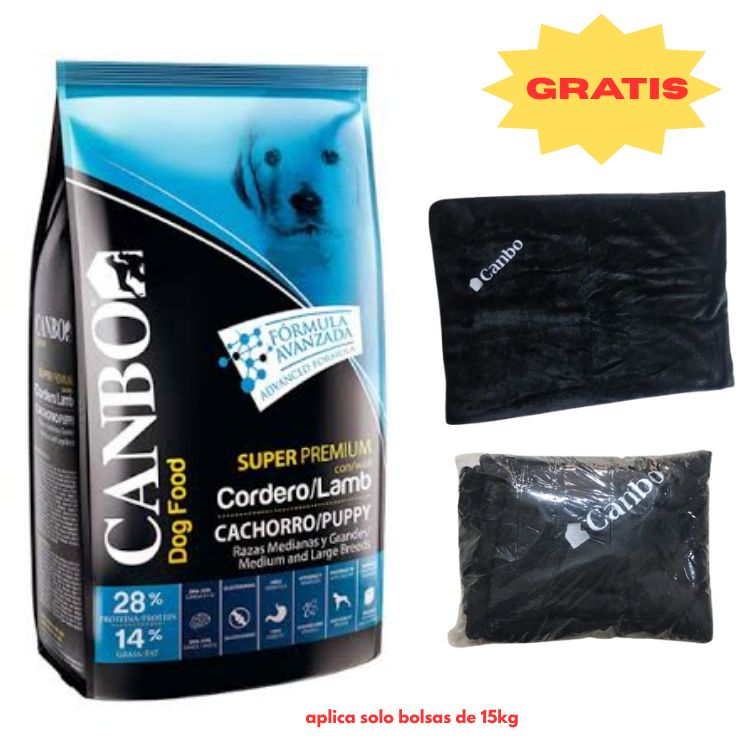 canbo cachorro raza medianas y grandes 15kg