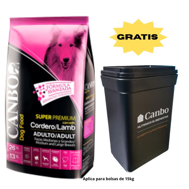 Canbo adulto razas medianas 15kg