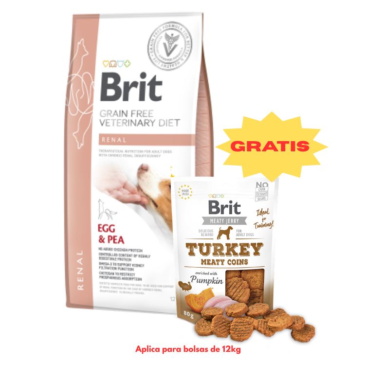 BRIT GF VET DIETS DOG RENAL