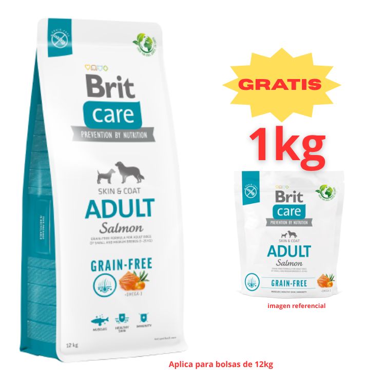 BRIT CARE GF ADULT SALMON 12kg