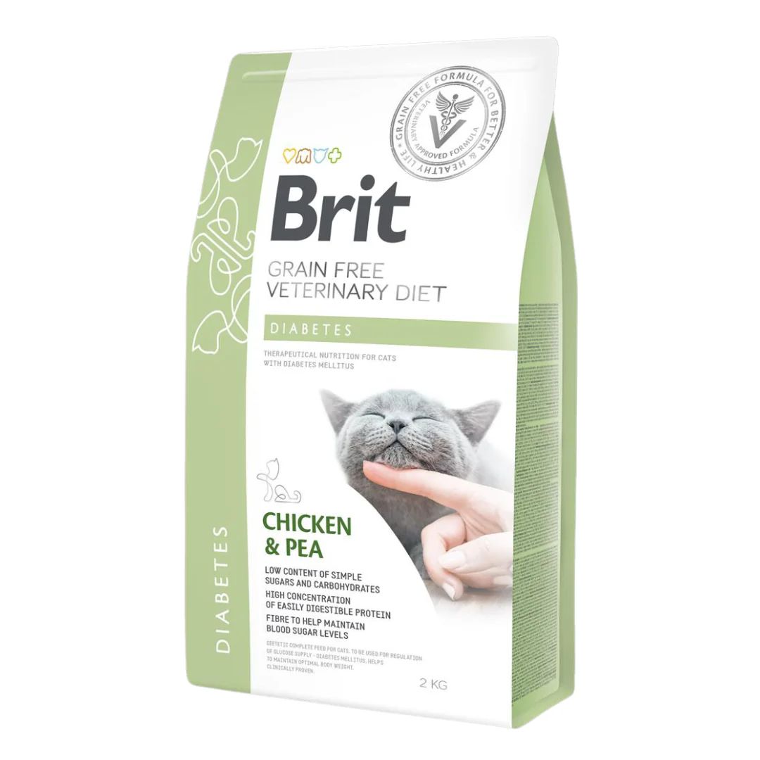 BRIT GF VET DIETS CAT DIABETES 2kg