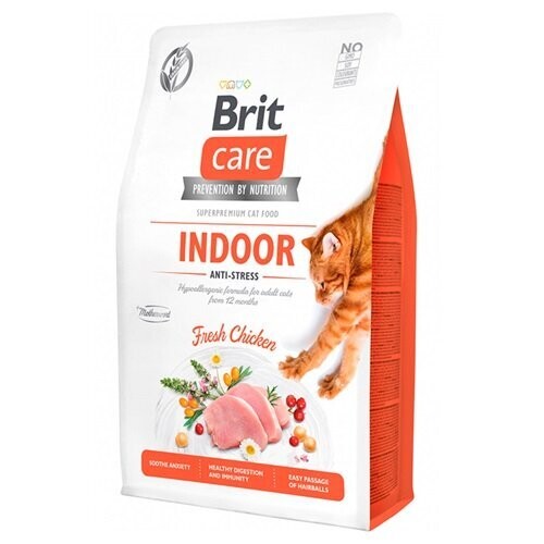 BRIT CARE CAT GF INDOOR ANTI-STRESS 2kg BRIT CARE CAT GF INDOOR ANTI-STRESS 2kg