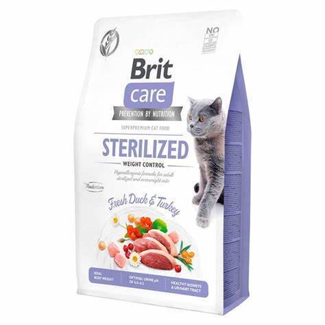 BRIT CARE CAT STERILIZED WEIGHT CONTROL 7kg BRIT CARE CAT STERILIZED WEIGHT CONTROL 7kg
