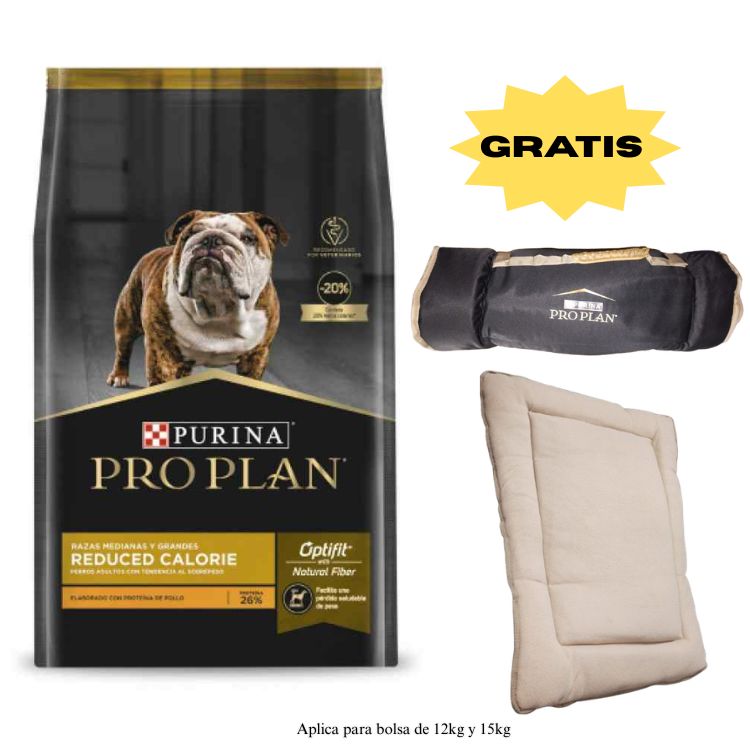 Pro Plan Reduce Calorias raza mediana 12kg Pro Plan Reduce Calorias raza mediana 12kg