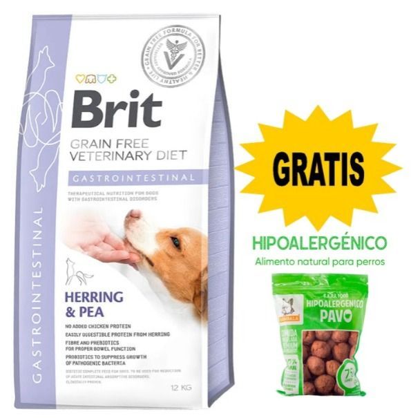 BRIT GF VET DIETS DOG GASTROINTESTINAL 12kg