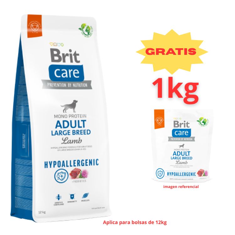 BRIT CARE ADULT LARGE BREED L&R 12kg