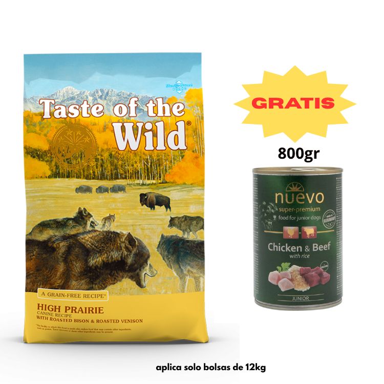 taste of the wild High Prairie Canine adulto 12kg taste of the wild High Prairie Canine adulto 12kg