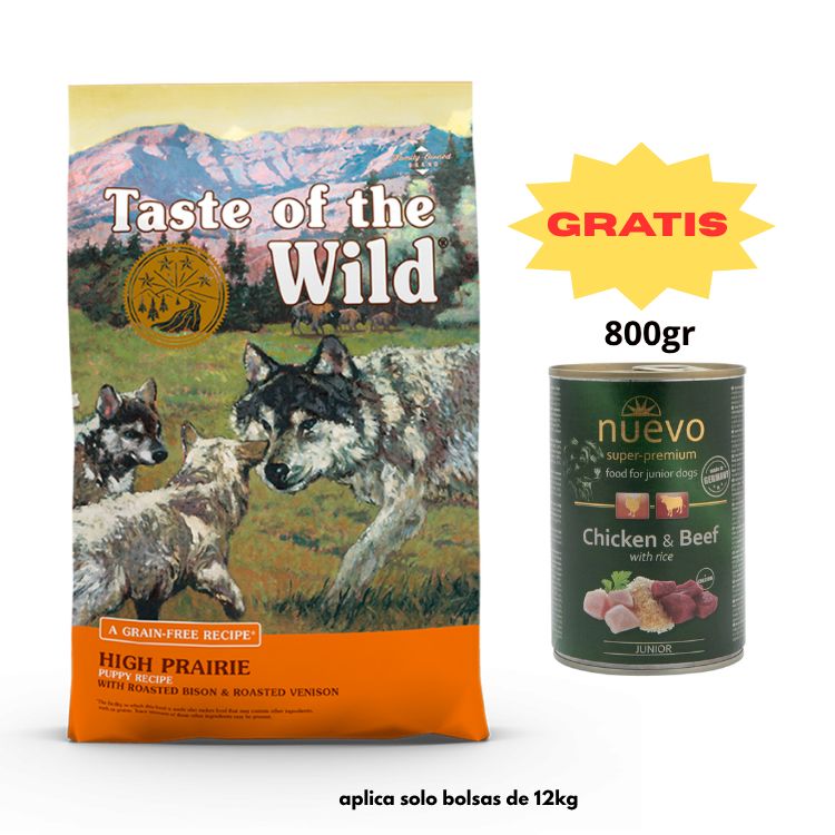 taste of the wild High Prairie Puppy 12kg taste of the wild High Prairie Puppy 12kg