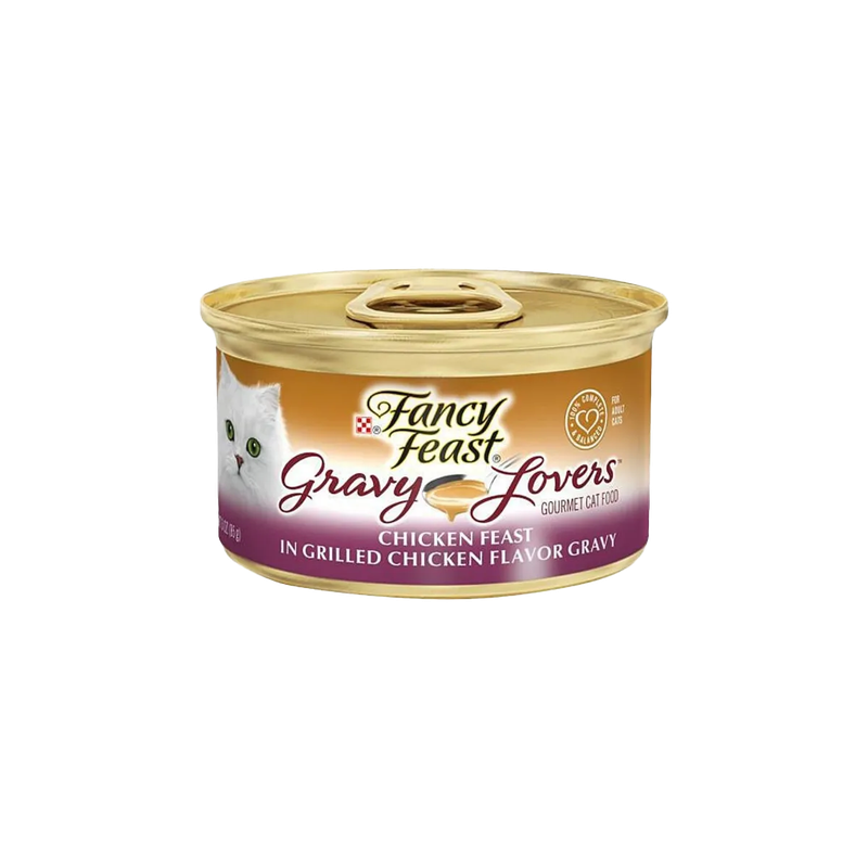 Fancy feast GRAVY LOVERS CHICKEN FEAST IN GRILLED CHICKEN FLAVOR GRAVY 85gr