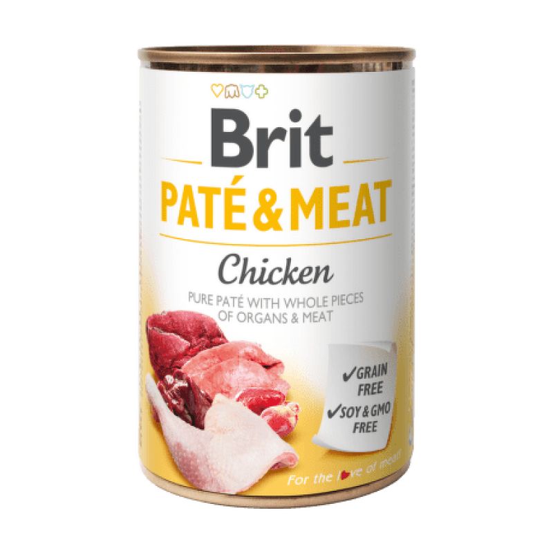 Brit Pate & Meat Chicken 400gr