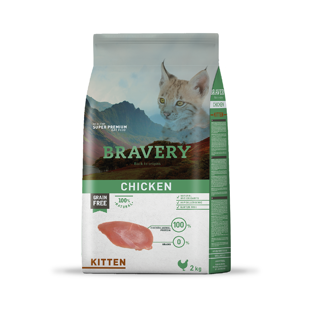 BRAVERY CHICKEN KITTEN 2 KG BRAVERY CHICKEN KITTEN 2 KG