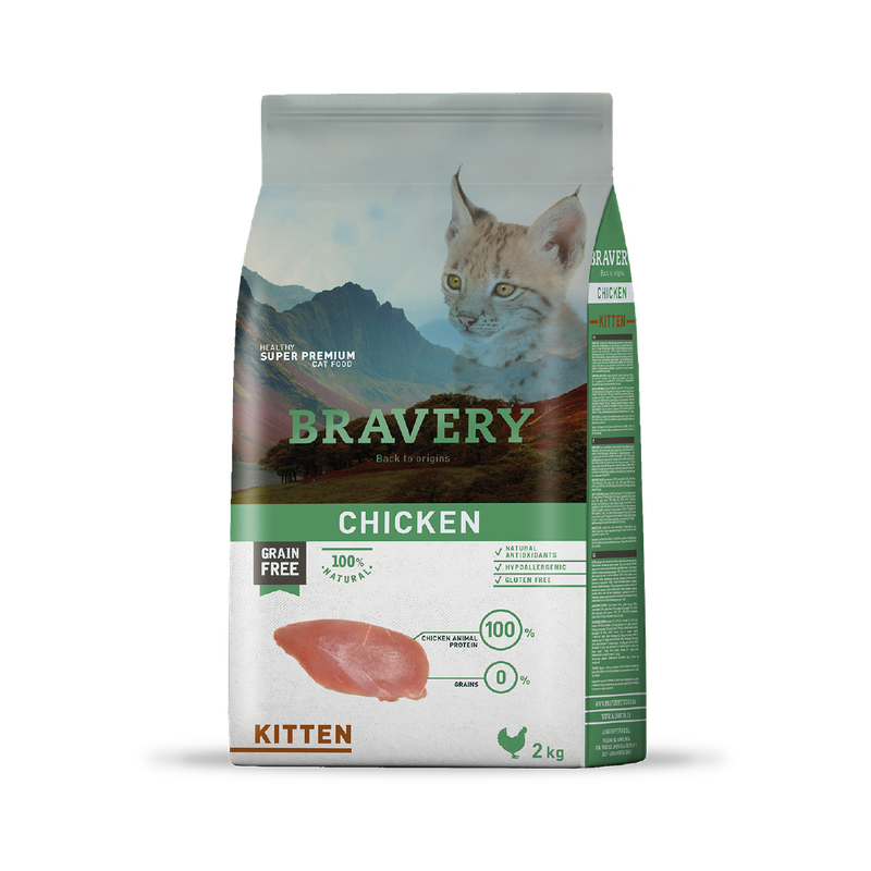 BRAVERY CHICKEN KITTEN 2 KG BRAVERY CHICKEN KITTEN 2 KG