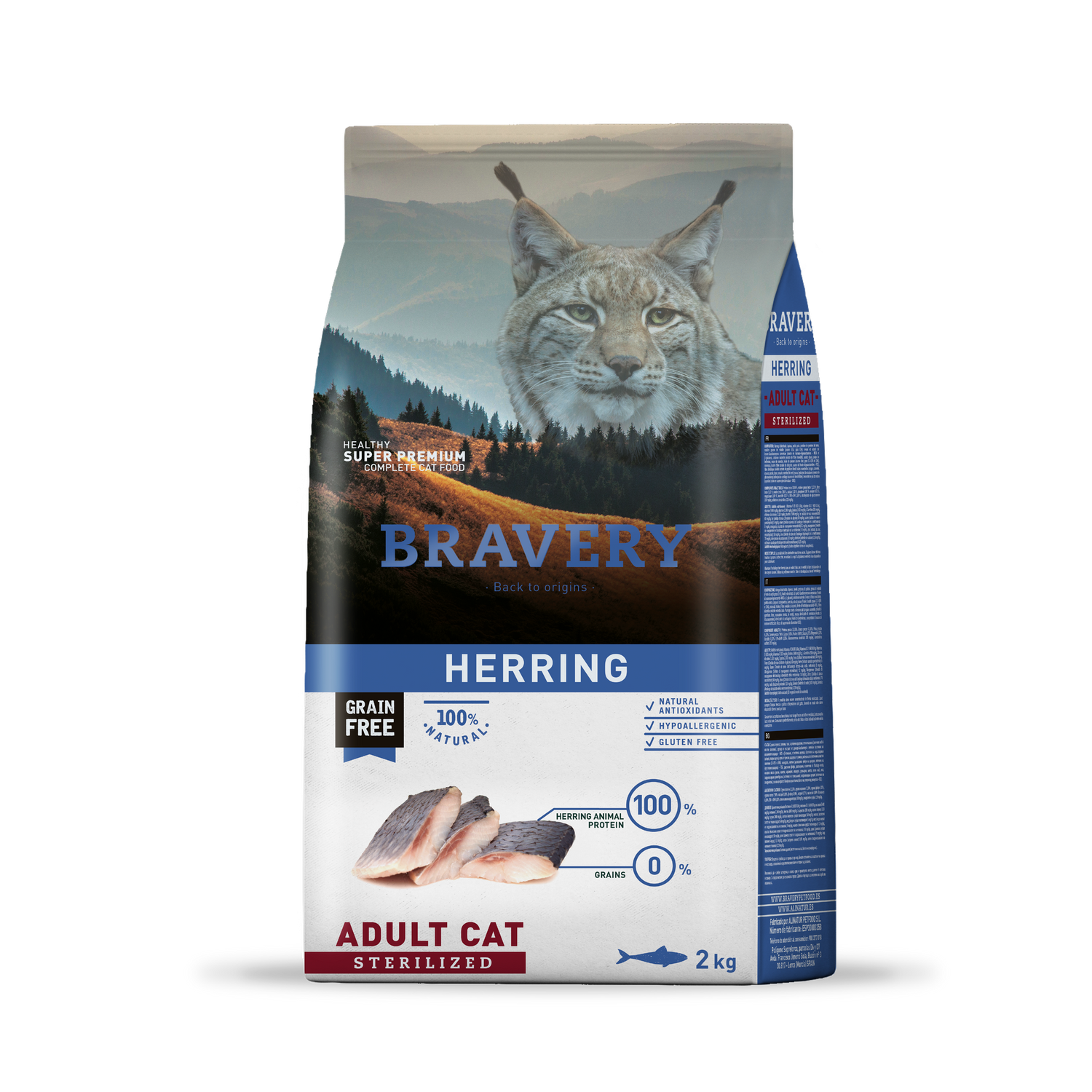 BRAVERY SALMON ADULT CAT STERILIZED 7 KG BRAVERY SALMON ADULT CAT STERILIZED 7 KG