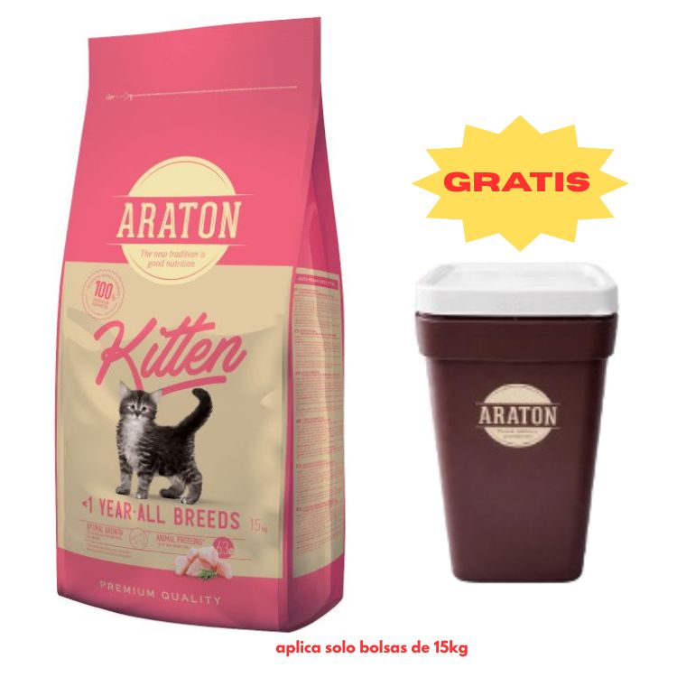 Araton cachorro Pollo, pato y pavo All Breeds  15kg