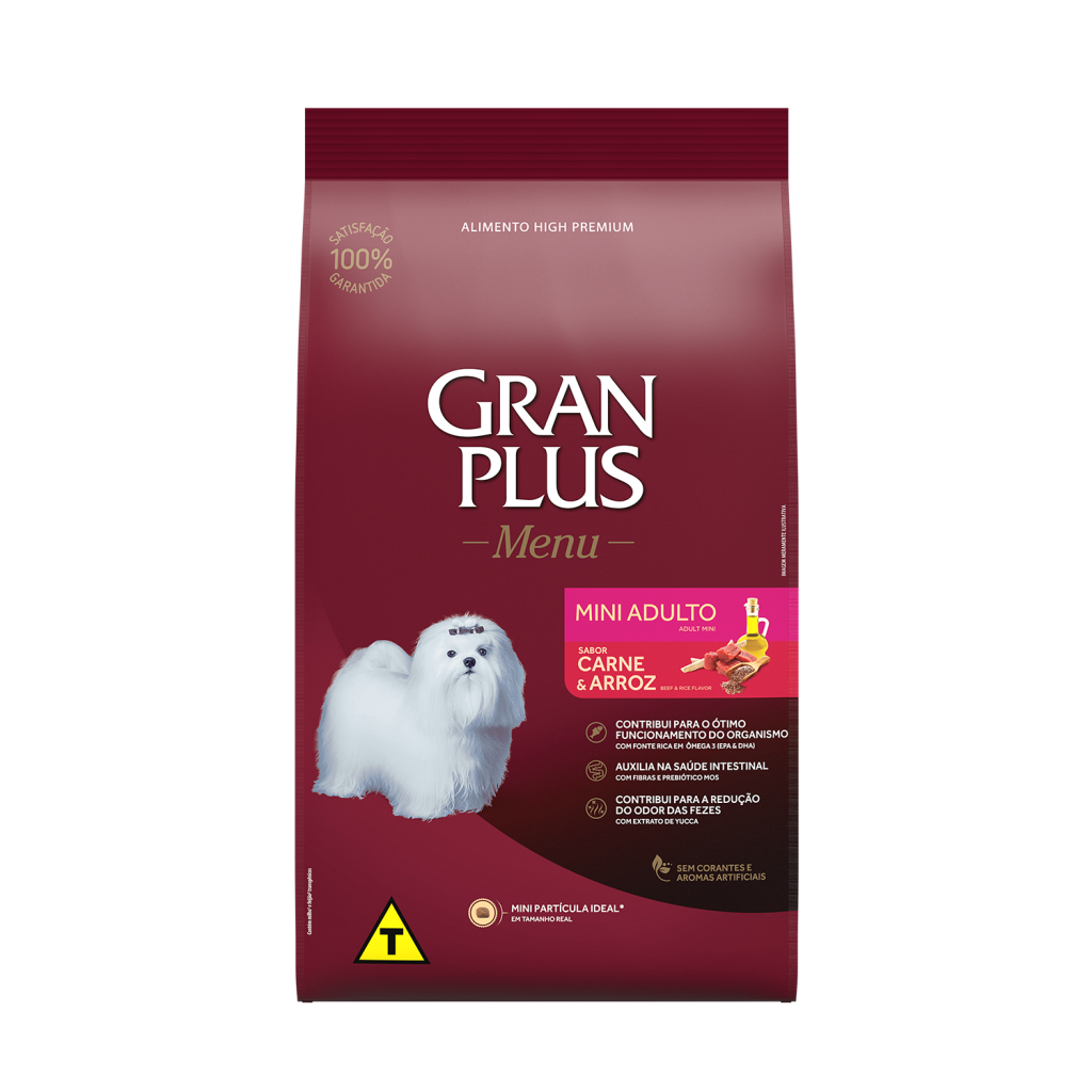 Gran Plus - Perro Adulto Mini - carne  15kg