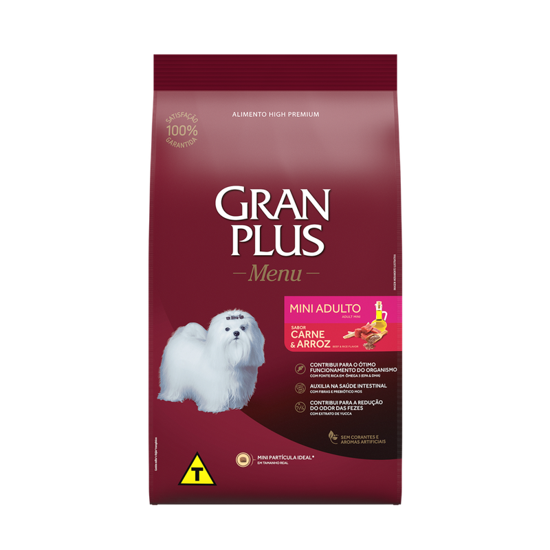 Gran Plus - Perro Adulto Mini - carne 15kg Gran Plus - Perro Adulto Mini - carne 15kg
