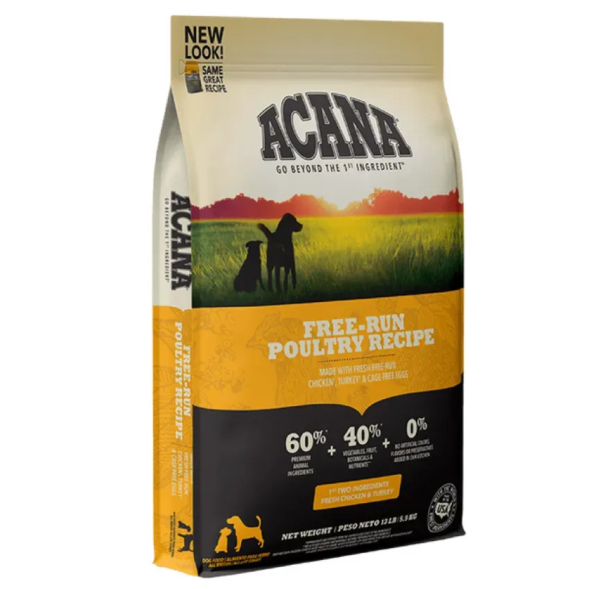 ACANA Dog Free-Run Poultry Recipe 11.35KG ACANA Dog Free-Run Poultry Recipe 11.35KG