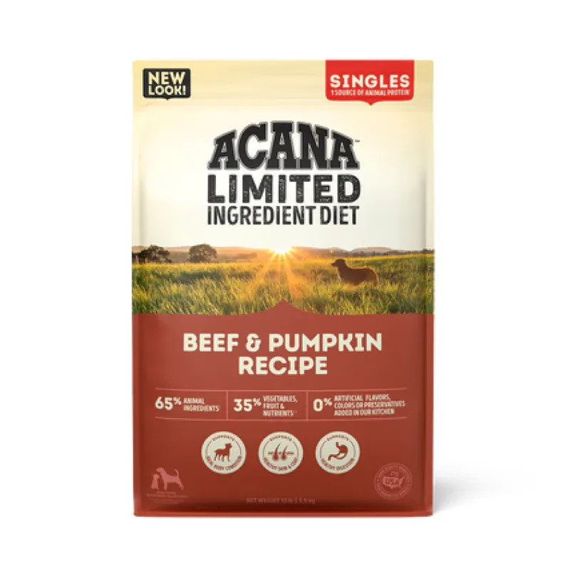 ACANA Singles Beef & Pumpkin 10.2KG ACANA Singles Beef & Pumpkin 10.2KG