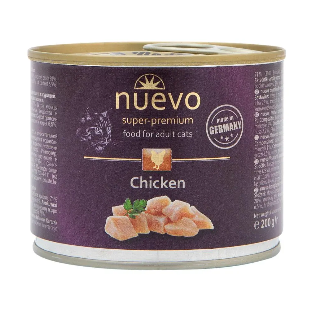 Nuevo Super Premium Cat  Adult Pollo