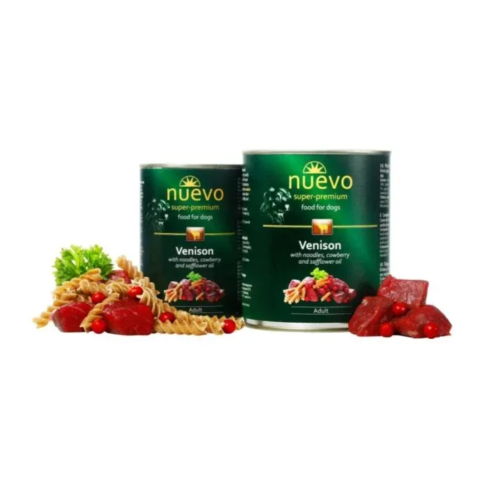 Nuevo Super Premium Dog Adult Venado con Fideos y Arandanos Nuevo Super Premium Dog Adult Venado con Fideos y Arandanos