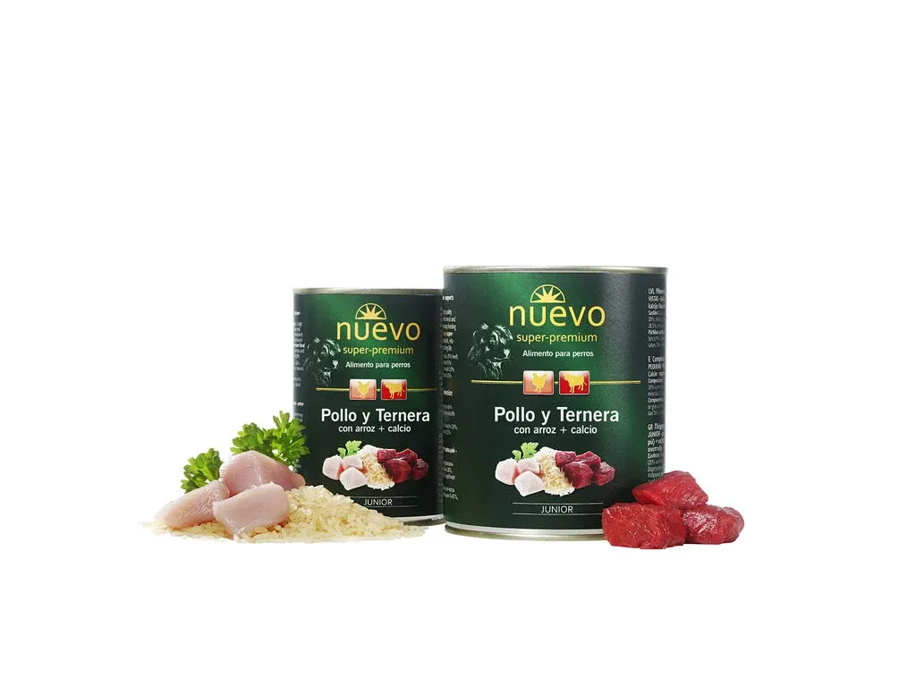 Nuevo Super Premium Dog Junior Pollo & Ternera con arroz Nuevo Super Premium Dog Junior Pollo & Ternera con arroz
