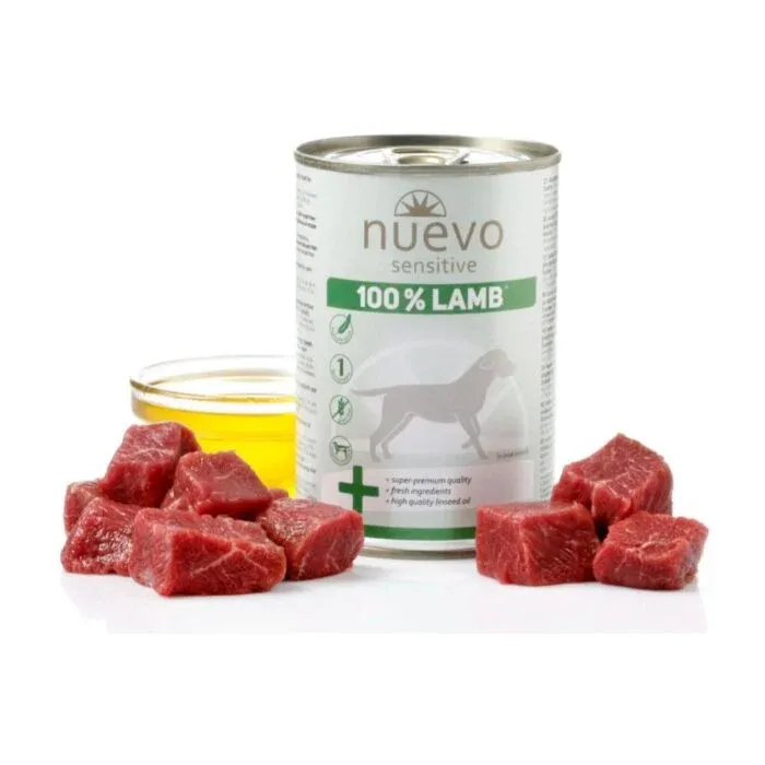 Nuevo Sensitive Dog Adult Cordero 400gr Nuevo Sensitive Dog Adult Cordero 400gr