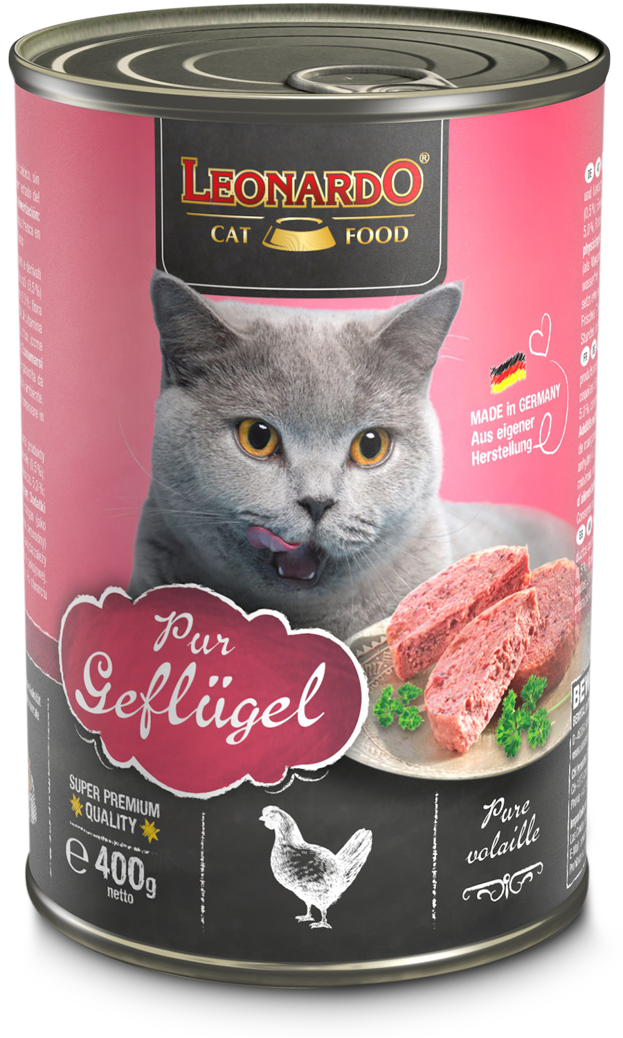 Leonardo Cat Quality Selection Ave 800 gr Leonardo Cat Quality Selection Ave 800 gr