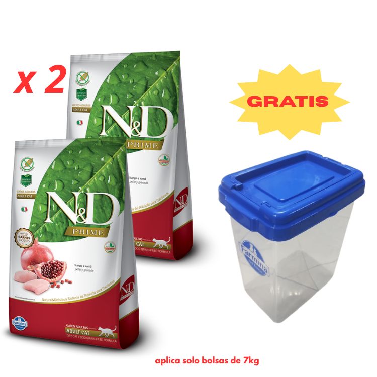 2 NYD PRIME FELINE FRAN ADULTO 7.5kg 2 NYD PRIME FELINE FRAN ADULTO 7.5kg