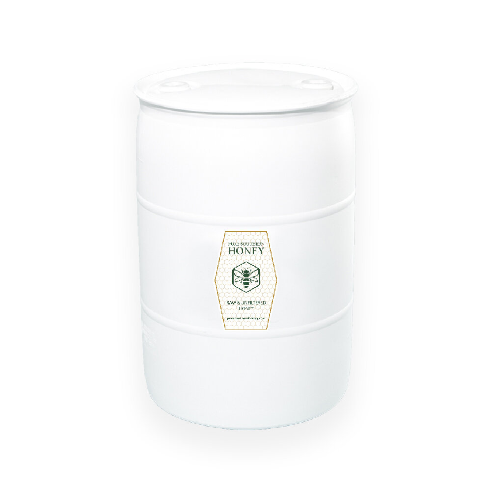 Raw & Unfiltered Honey - 55 Gallon Drum