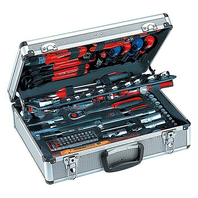 Wisent Professional Tool Case 160 pcs., Socket set: ½ + ¼ &#39;&#39;