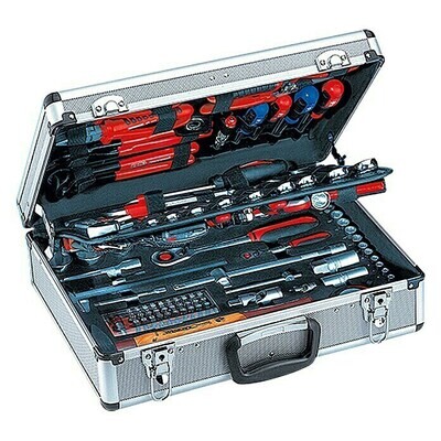 Wisent Professional Tool Case 160 pcs., Socket set: ½ + ¼ &#39;&#39;