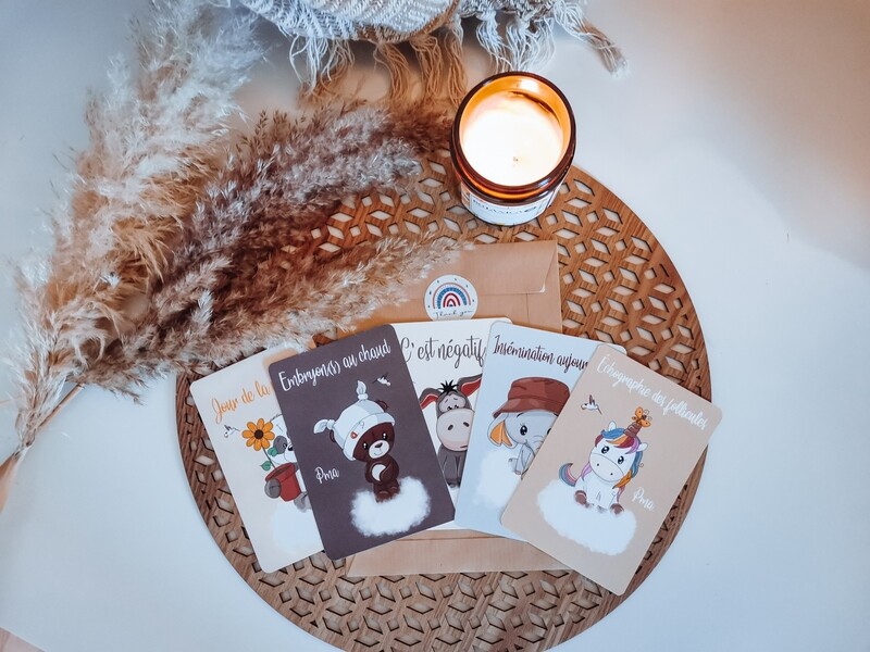 Lot cartes PMA animaux 
