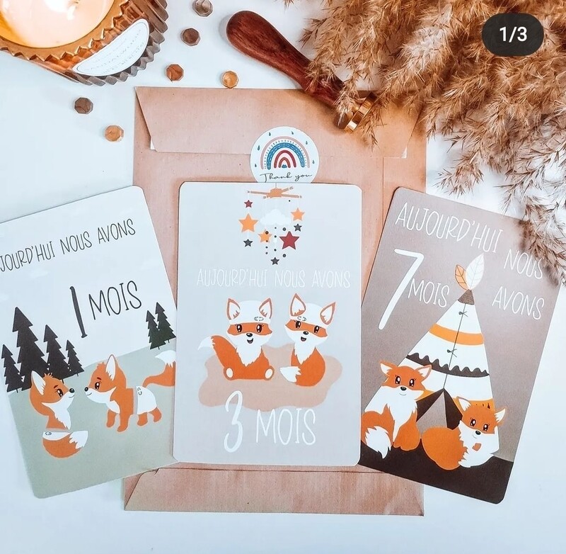 Cartes pour Jumeaux 🦊