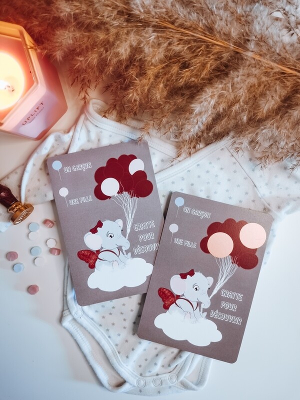 Carte à gratter annonce sexe de bebe
