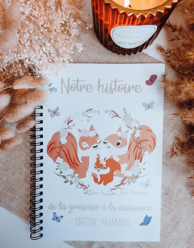 Carnet de grossesse 2 Mamans 🐿️