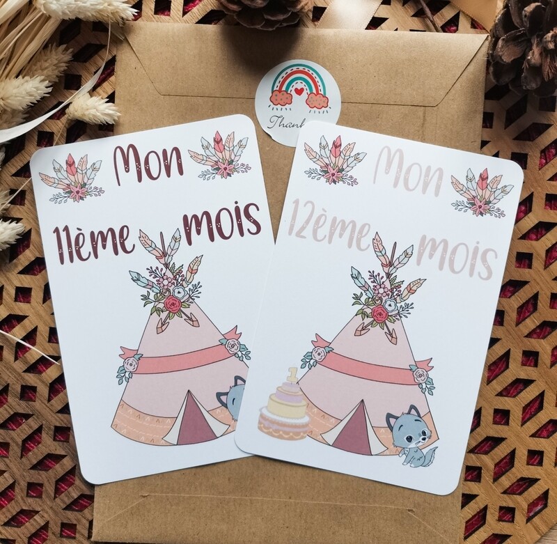 Cartes de naissance loup 🐺