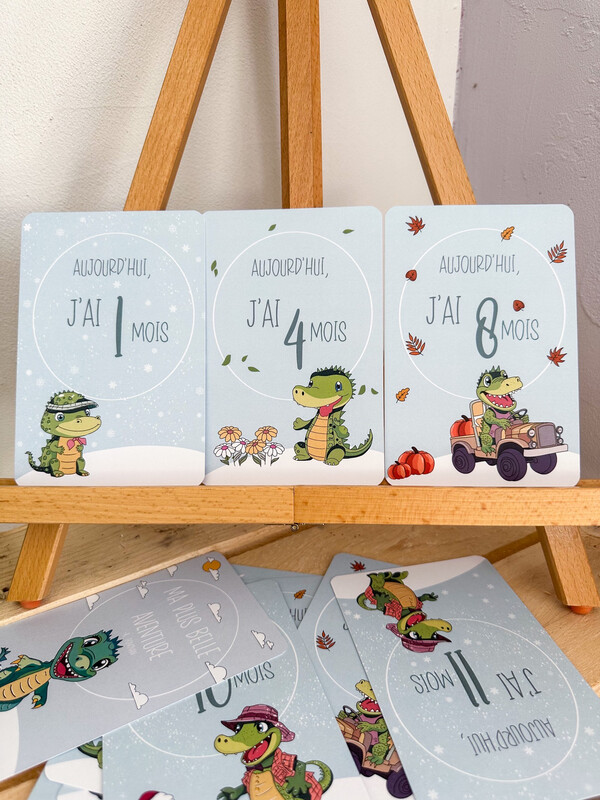 Cartes de naissance crocodiles 🐊
