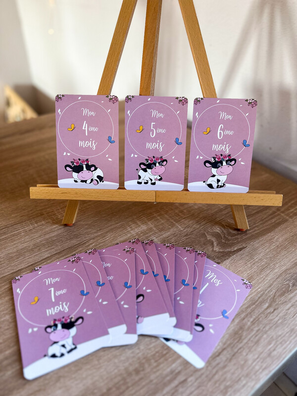Cartes de naissance vache 🐮