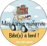 Macaron bébé(s) à bord 😃🚗