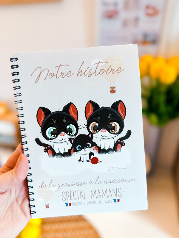 Carnet de grossesse pour 2 mamans 🐱