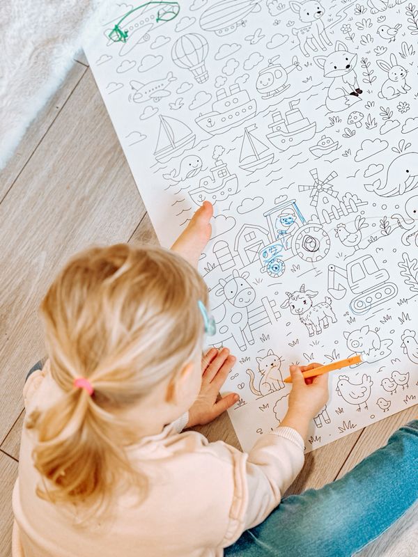 Affiche à colorier 🎨