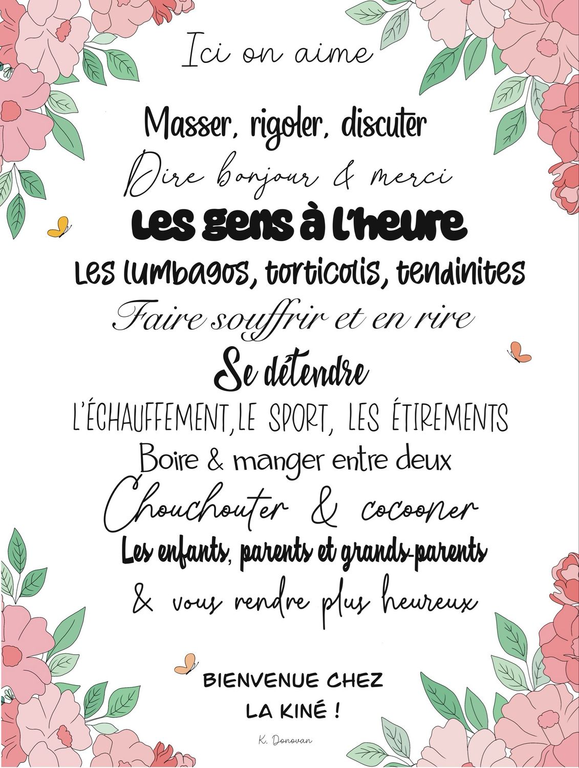 Affiche creche