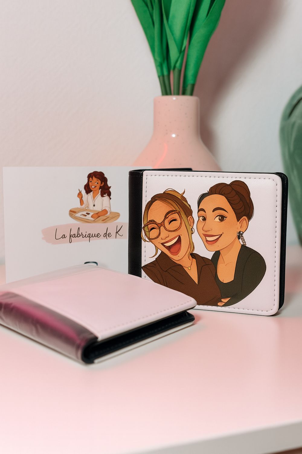 Porte feuille personnalisé